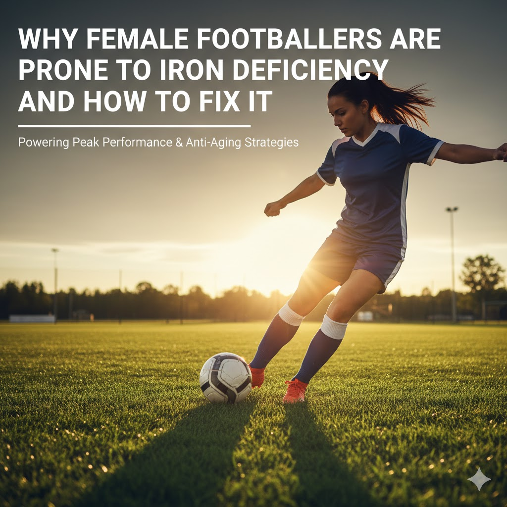 1. Powering Peak Performance: Why Female Footballers Are Prone to Iron Deficiency, and the Anti-Aging Performance Strategies to Fix It
