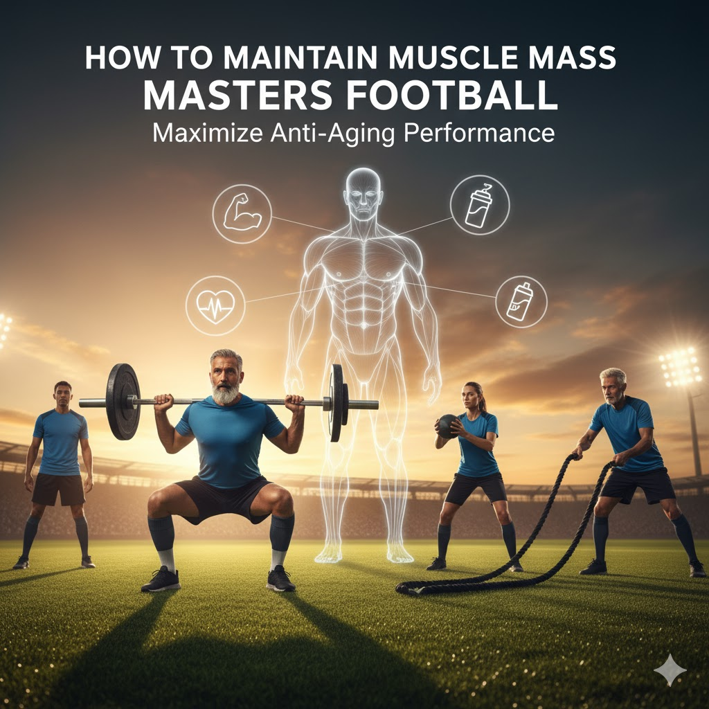 The Longevity Playbook: How to Maintain Muscle Mass Masters Football for Superior Anti-Aging Performance