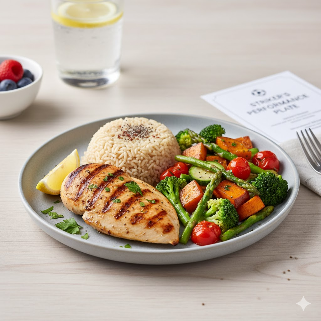 The Ultimate Weekly Diet Plan for a Professional Striker: Fueling Your Explosive Engine