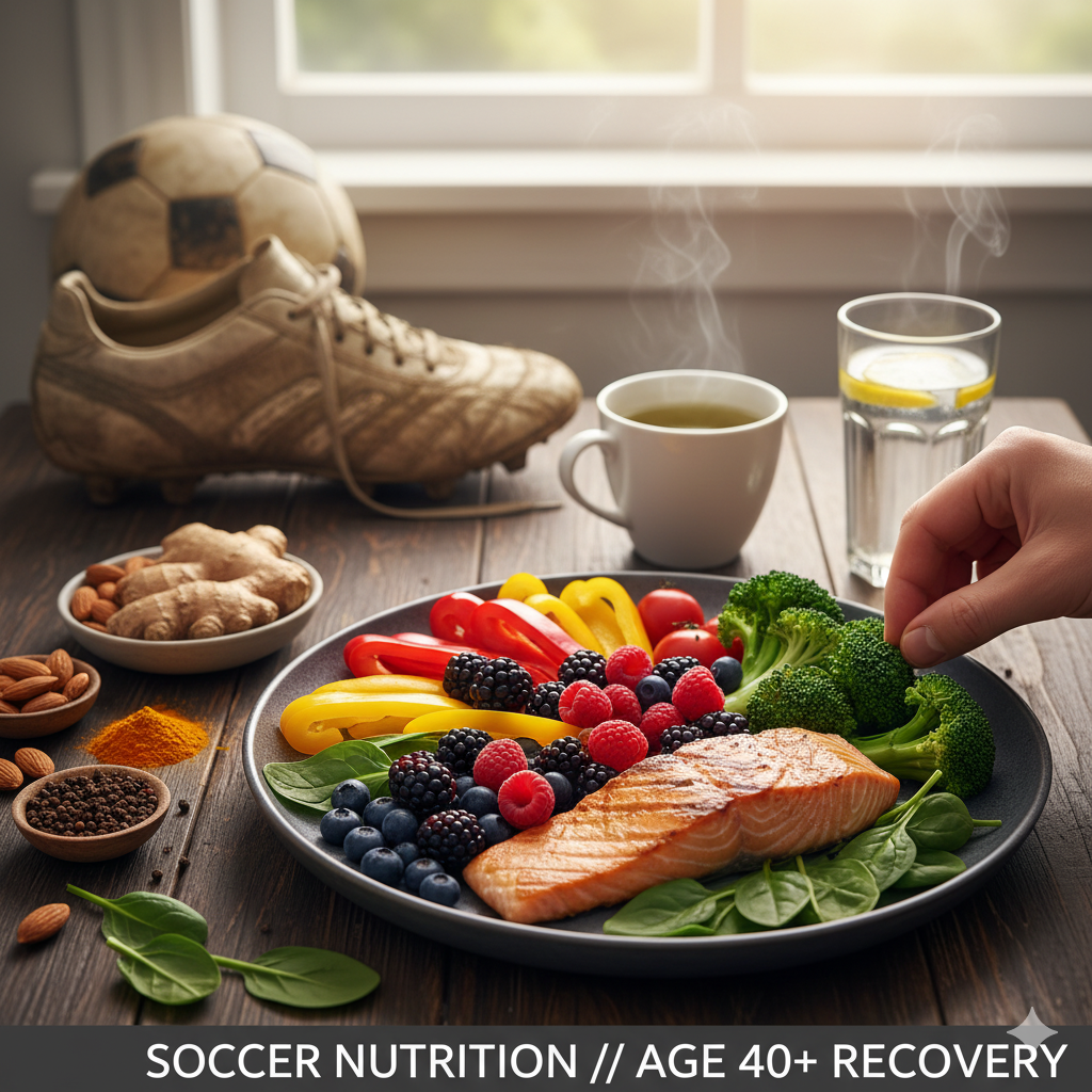 Master Anti-Aging Performance: Targeted Nutrition for Recovery After 40 Soccer