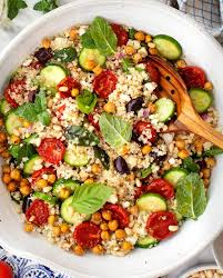 ✨ $15$ Minute Marvel: Healthy Quinoa Salad Recipe with Lemon Vinaigrette