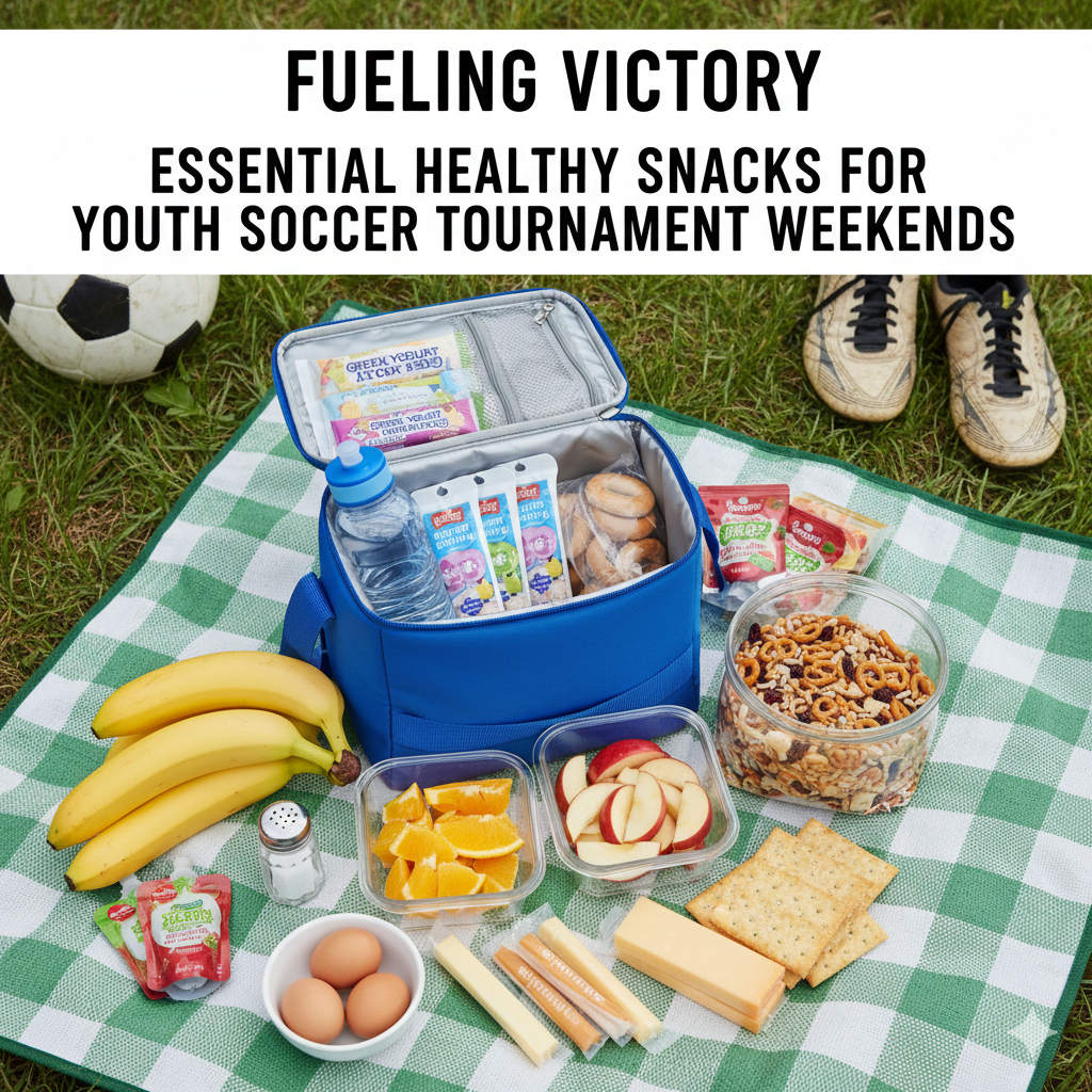 Fueling Victory: 1. Essential Healthy Snacks for Youth Soccer Tournament Weekends and Anti-Aging Performance